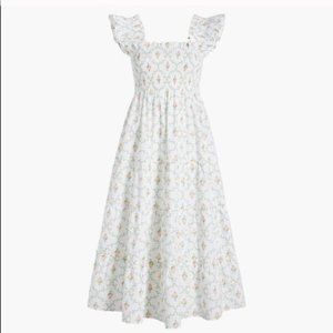 Hill House Pastel Trellis Ellie Nap Dress (Small)